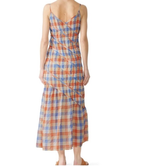 Rejina Pyo- EUC Lightweight Plaid Slip Dress. Size 8 (see measurements). - Picture 2 of 7